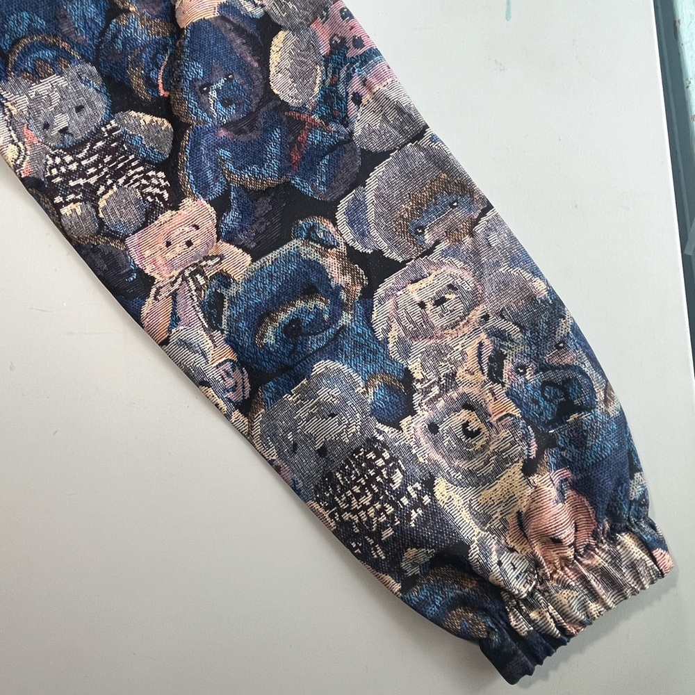 Men's Multicolor Teddy Bear Patterned Jacket - image 5